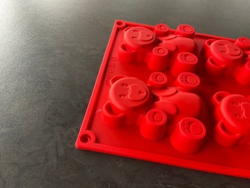 СИЛИКОНОВАЯ ФОРМА ДЛЯ КЕКСОВ, ФОРМА ДЛЯ ПЕЧЕНЬЯ МИШКА