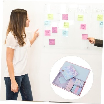 1 комплект липких заметок, мультяшный блокнот, липкая страница блокнота N