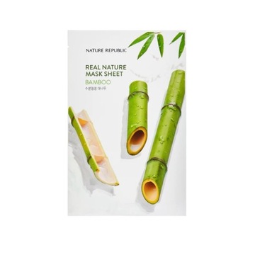 Nature Republic Real Nature Mask Sheet Bamboo 23 ml