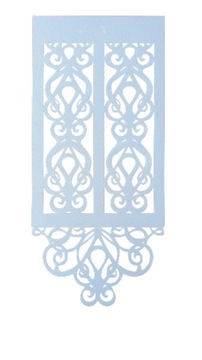 PANEL GOTOWY AŻUR EKRAN FIRANA 50 X 110CM + GRATIS