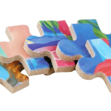 Puzzle w metalowym pudełku 60 el. podwodny świat