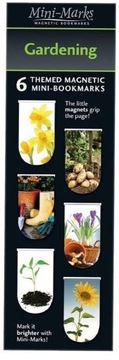 ZAKŁADKI MAGNETYCZNE GARDENING 6 SZTUK