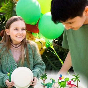 ТОППЕР Пайкер УКРАШЕНИЕ Торта ДИНОЗАВР dino party 6