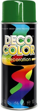FARBA LAKIER SPRAY 400ml DECO COLOR Zielony