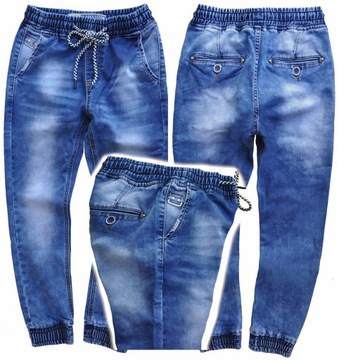+CRAFT Jeansy miękkie elastyczne joggery (146 158 170 176 182) r (27) /152