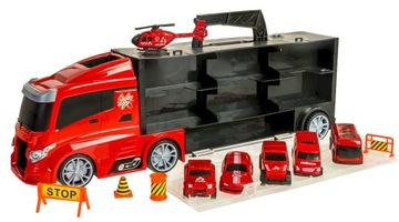 Smily Truck FIRE 5 машин Вертолет МАШИНЫ