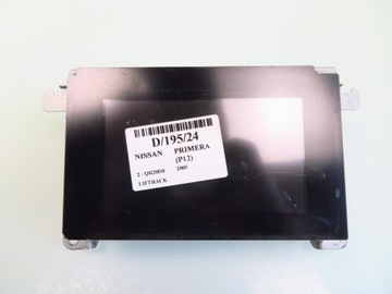 WYŚWIETLACZ NISSAN PRIMERA P12 28090AV618