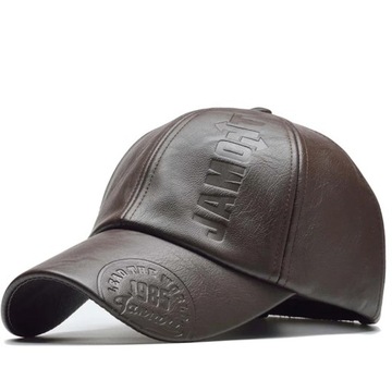 КОЖАНАЯ БЕЙСБОЛКА МУЖСКАЯ ВЕСНА-ЛЕТО, КОЖА