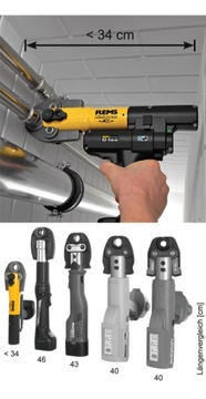 REMS МИНИ-ПРЕСС АКК РАДИАЛЬНЫЙ ПРЕСС + 3 ШТ ТОППЕРА