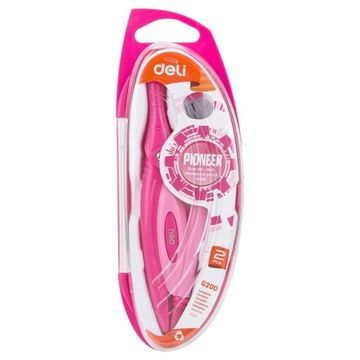 Cyrkiel geometryczny szkolny z ołówkiem Deli w etui