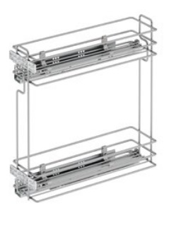 CARGO 25 BLUM DWUPOZIOMOWE Z BIAŁYM DNEM LEWE