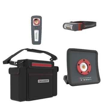 SCANGRIP Detailing Kit Essential Zestaw 3 Lamp