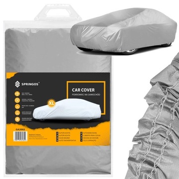 ТВЕРДЫЙ БРЕЗЕНТ АВТОКРЫШКА Водонепроницаемый БОЛЬШОЙ ДЛЯ ЗИМЫ XL