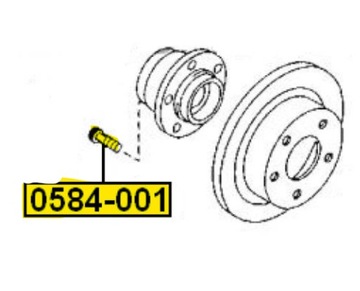 ШТИФТ СТУПИЦЫ HYUNDAI TUCSON 2004-2010 гг.