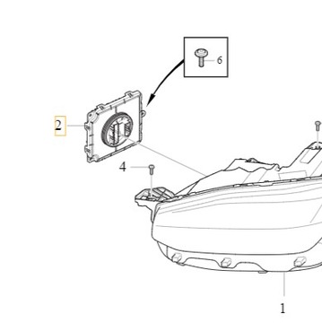 VOLVO S60 V60 S90 V90 XC40 XC60 XC90 II MODUL SVĚTLA LED PŘEDNÍ OE