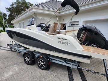 Моторная лодка Quicksilver Activ 605 Sundeck+MERCURY 150 л.с. как новая - выгодная сделка!