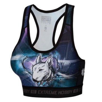 Top SPORTOWY stanik biustonosz BULTERIER XL