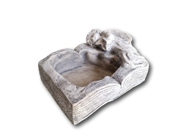 KSIĄŻKA Tablica Nagrobna Na Nagrobek 25,5x21cm XXL