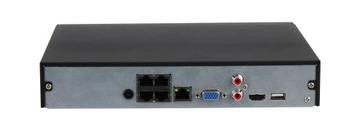 IP-рекордер Dahua NVR4104HS-P-EI WizSense, аналитика 4x PoE