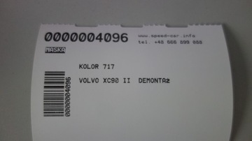 VOLVO XC90 II KAPOTA BARVA 717