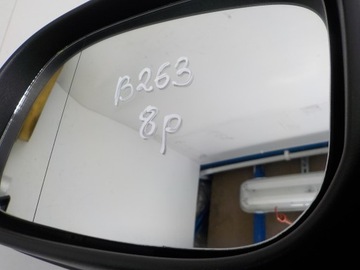 B263 VOLVO S40 II V50 FACELIFT ZRCÁTKO VNĚJŠÍ LEVÉ 8 PIN