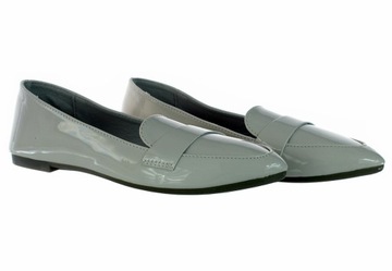 BALERINY MOKASYNY LAKIERKI ELEGANCKIE BUTY DAMSKIE 6358 roz. 40