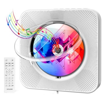 ПОРТАТИВНЫЙ CD-ПЛЕЕР ПОДДЕРЖИВАЕТ CD/BLUETOOTH/FM-РАДИО/U-ДИСК/AUX/SD-КАРТУ