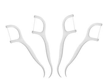 WYKAŁACZKI Z NICIĄ DENTYSTYCZNĄ KPL.4 szt