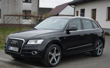 Audi Q5 I SUV Facelifting 2.0 TDI clean diesel 190KM 2015 Audi Q5 2.0TDI S-LINE Quattro Navi 2 KPL KOL PDC Sprowadzony Oplacony