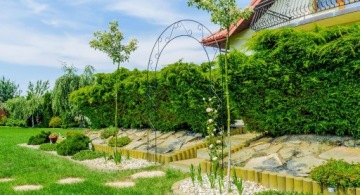 МЕТАЛЛИЧЕСКАЯ САДОВАЯ ПЕРГОЛА АРКА ДЛЯ ЦВЕТОВ РОЗ 240см