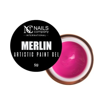 Żel do zdobień Merlin Artistic Paint Gel Nails Company 5g