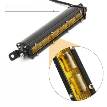 LAMPY LED PRZECIWMGIELNE SAMOCHODU 7 CALOWE ŚWIATŁA TERENOWE DO CIĘŻARÓWEK