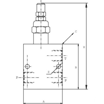 Перепускной клапан VMP 1/2