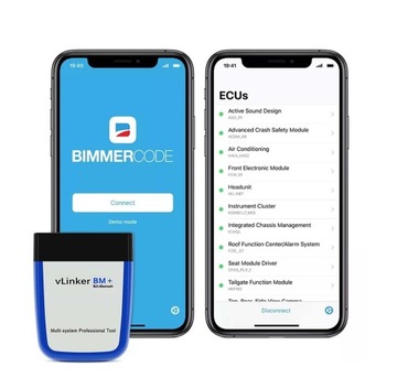 Vgate vLinker BM+ BT 4.0 Кодирование BMW BimmerCode