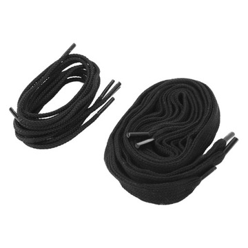 Sznurek z siatki do lacrosse Czarny, nylonowy, odporny na zużycie 8H