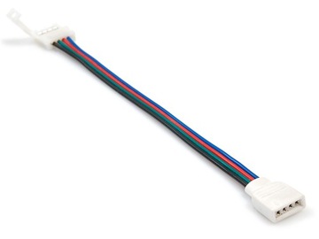 Złączka LED RGB zacisk-przewód-kontroler