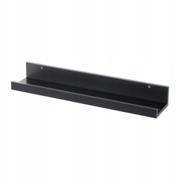 IKEA MOSSLANDA Полиця для фото чорна 55 см