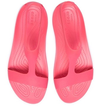 CROCS SANDAŁY SERENA JAPONKI RÓŻOWE PLAŻA BASEN W11 42-43 42,5