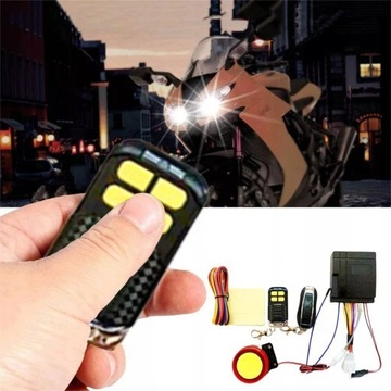 Универсальная сигнализация для мотоцикла с 2 пультами дистанционного управления. СИГНАЛИЗАЦИЯ ДЛЯ МОТОЦИКЛА СКУТЕРА.