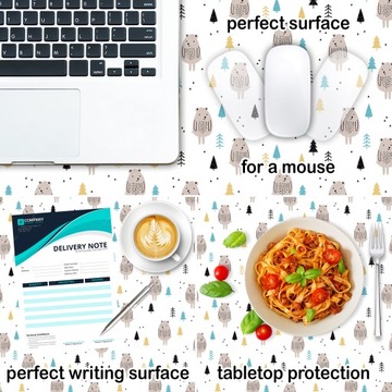 Защитный коврик для стола 90х45 Teddy Bear детский