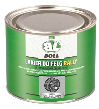 BOLL lakier do felg samochodowych SREBRNY 0,5L
