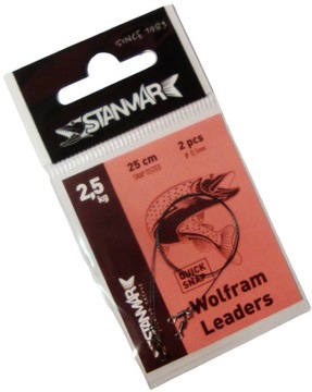 PRZYPON WOLFRAMOWY QUICK 25cm 2,5kg STAN-MAR 2szt.