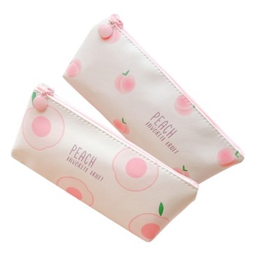 2 шт. креативный холщовый пенал на молнии для женщин