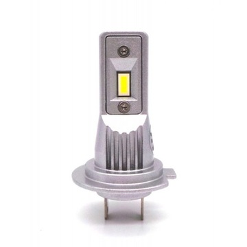 H7 LED żarówka 1szt 9V-32V CANBUS CSP krótka mocna