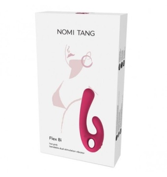 Эластичный ВИБРАТОР Nomi Tang Flex Bi Bunny