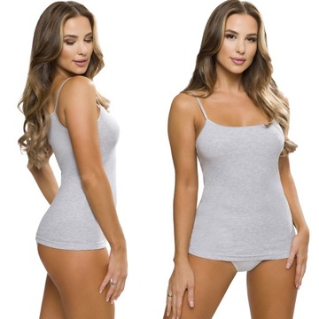 NETi Koszulka damska PZE-38 melange bawełna