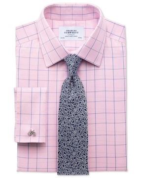 Różowa Koszula Charles Tyrwhitt Classic fit 39/89