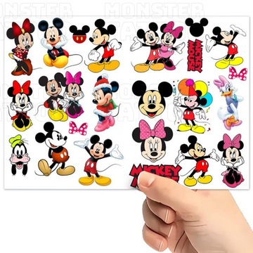 TATUAŻE TYMCZASOWE WODNE DLA DZIECI DZIECIĘCE MYSZKA MIKI WZORY SUPER JAKOŚ