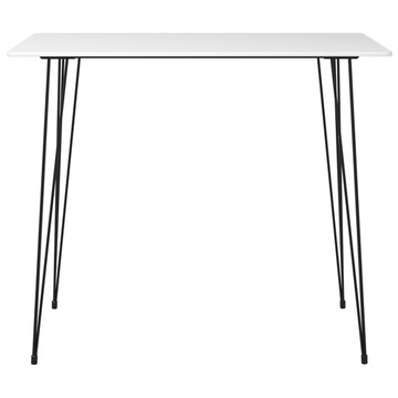 vidaXL Комплект барной мебели из 3 предметов, белый