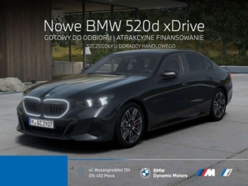 BMW Seria 5 G90-91 Touring 2.0 520d 197KM 2025 BMW Seria 5 20d xDrive 197 KM mHEV - Gotowy do Odbioru - Pakiet M Pro 2.0